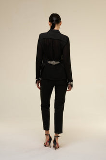 Tailleur Chiffon Nero - 22 Spazio Boutique