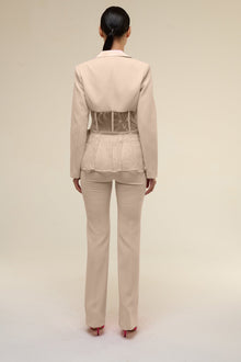Tailleur Dea Beige - 22 Spazio Boutique