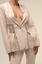 Tailleur Dea Beige - 22 Spazio Boutique