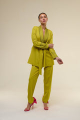 Tailleur lime couture- 22 Spazio Boutique