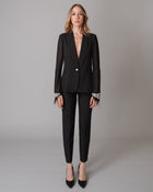 Tailleur Chiffon Nero