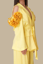 Tailleur Over Rose Giallo - 22 Spazio Boutique